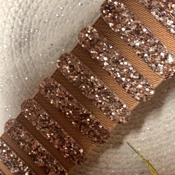 Anthropologie glitter tabby belt size medium new without tags main image 7